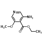 CAS#: 709666-24-0， Ethyl 3-amino-5-methoxyisonicotinate