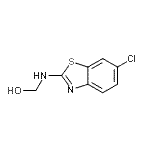 CAS 登录号：71085-91-1， [(6-氯-1,3-苯并噻唑-2-基)氨基]甲醇