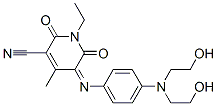 CAS#: 71093-01-1， 5-[[4-[Bis(2-Hydroxyethyl)Amino]Phenyl]Imino]-1-Ethyl-1,2,5,6-Tetrahydro-4-Methyl-2,6-Dioxonicotinonitrile