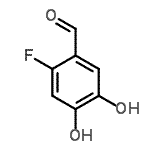 CAS 登录号：71144-36-0， 2-氟-4,5-二羟基苯甲醛