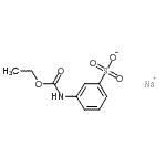 CAS#: 71215-93-5， Sodium 3-[(ethoxycarbonyl)amino]benzenesulfonate