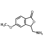 CAS#: 712258-98-5， 3-(Aminomethyl)-5-methoxy-2-benzofuran-1(3H)-one