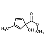 CAS#: 71242-68-7， Methyl 1,3-dimethyl-2,4-cyclopentadiene-1-carboxylate