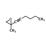 CAS 登录号：7138-42-3， 2-(1-己炔-1-基)-2-甲基环氧乙烷