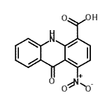 CAS#: 71507-04-5， 1-Nitro-9-oxo-9,10-dihydro-4-acridinecarboxylic acid