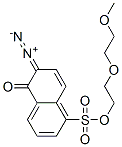 CAS#: 71550-36-2， 6-Diazo-5,6-Dihydro-5-Oxo-1-Naphthalenesulfonic Acid 2-(2-Methoxyethoxy)Ethyl Ester