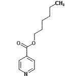 CAS 登录号：71653-48-0， 己基异烟酸酯
