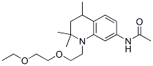 CAS#: 71673-02-4， N-[1-[2-(2-Ethoxyethoxy)Ethyl]-1,2,3,4-Tetrahydro-2,2,4-Trimethyl-7-Quinolinyl]-Acetamide