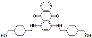 CAS#: 71673-03-5， 1,4-Bis[[[4-(Hydroxymethyl)Cyclohexyl]Methyl]Amino]-9,10-Anthracenedione