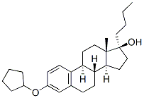 CAS#: 71733-12-5， 17 alpha-N-Butylestradiol-3-Cyclopentyl Ether