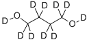 结构式 CAS# 71760-76-4, 1,4-丁烷-1,1,2,2,3,3,4,4-D8-二醇-D2