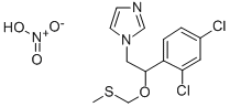 CAS#: 71821-11-9, 1-(2-(2,4-Dichlorophenyl)-2-((Methylthio)Methoxy)Ethyl)-1H-Imidazole Mononitrate