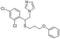 CAS 登录号：71821-45-9， 1-(beta-(苯氧基丙基硫代)-2,4-二氯苯乙基)-咪唑