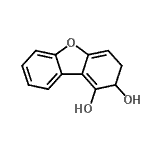 CAS#: 71878-68-7， 2,3-dihydrodibenzofuran-1,2-diol