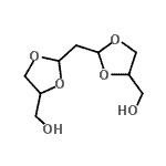 CAS 登录号：71888-66-9， (亚甲基二-1,3-二氧戊环-2,4-二基)二甲醇