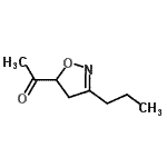 CAS 登录号：72128-82-6， 1-(3-丙基-4,5-二氢-1,2-恶唑-5-基)乙酮