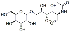 CAS 登录号：72142-81-5， N-[(2R,3R,4R,5R)-3,4,5-三羟基-1-氧代-6-[(2R,3R,4S,5R,6R)-3,4,5-三羟基-6-(羟基甲基)四氢吡喃-2-基]氧基己烷-2-基]乙酰胺
