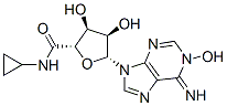 CAS#: 72209-26-8， (2S,3S,4R,5R)-N-Cyclopropyl-3,4-Dihydroxy-5-(1-Hydroxy-6-Imino-Purin-9 -Yl)Oxolane-2-Carboxamide