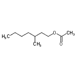 CAS 登录号：72218-58-7， 3-甲基庚基乙酸酯