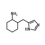 CAS#: 722446-58-4， 2-(1H-Imidazol-4-ylmethyl)cyclohexanamine