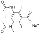 CAS 登录号：7225-61-8， 甲泛影钠