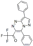 CAS 登录号：72307-46-1， 1-[4,8-二(苯基)吡唑并[5,1-c][1,2,4]三嗪-3-基]-2,2,2-三氟乙烷酮