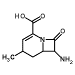 CAS#: 72345-59-6， 7-Amino-4-methyl-8-oxo-1-azabicyclo[4.2.0]oct-2-ene-2-carboxylic acid