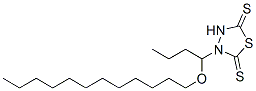 CAS#: 72453-57-7， 3-(1-Dodecoxybutyl)-1,3,4-Thiadiazolidine-2,5-Dithione