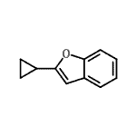 CAS 登录号：72474-33-0， 2-环丙基-1-苯并呋喃