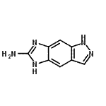 CAS 登录号：724766-90-9， 1,5-二氢咪唑并[4,5-f]吲唑-6-胺