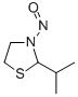 CAS 登录号：72505-65-8， 3-亚硝基-2-丙-2-基-1,3-噻唑烷