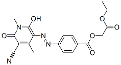 CAS#: 72614-76-7， 4-[2-(5-Cyano-1,6-Dihydro-2-Hydroxy-1,4-Dimethyl-6-Oxo-3-Pyridinyl)Diazenyl]-Benzoic Acid 2-Ethoxy-2-Oxoethyl Ester