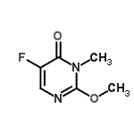 CAS 登录号：726207-85-8， 5-氟-2-甲氧基-3-甲基-4(3H)-嘧啶酮