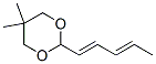 CAS#: 72845-83-1， 5,5-Dimethyl-2-[(1E,3E)-Penta-1,3-Dienyl]-1,3-Dioxane