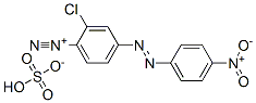 CAS#: 72845-90-0， 2-Chloro-4-(4-Nitrophenyl)Diazenylbenzenediazonium Sulfate