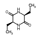 CAS 登录号：72882-83-8， (3S,6S)-3,6-二乙基-2,5-哌嗪二酮
