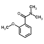CAS 登录号：7291-34-1， 2-甲氧基-N,N-二甲基-苯甲酰胺