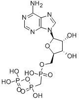 CAS#: 7292-42-4， Adenosine 5'-[Hydrogen [[Hydroxy(Phosphonooxy)Phosphinyl]Methyl]Phosphonate]