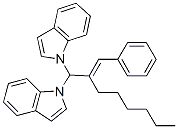 CAS#: 72939-46-9， 1-[(2E)-1-Indol-1-Yl-2-(Phenylmethylidene)Octyl]Indole