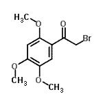 CAS#: 7298-46-6， 2-Bromo-1-(2,4,5-trimethoxyphenyl)ethanone