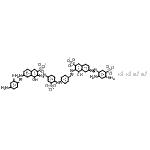 CAS 登录号：72987-18-9， 四钠6-[(2,4-二氨基苯基)偶氮]-3-[(4-{[4-({7-[(2,4-二氨基-5-磺酸苯基)偶氮]-1-羟基-3-磺酸-2-萘基}偶氮)苯基]氨基}-3-磺酸苯基)偶氮]-4-羟基-2-萘磺酸盐