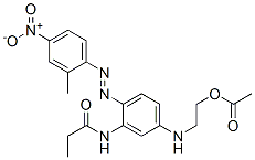 CAS#: 72987-38-3， N-[5-[[2-(Acetyloxy)Ethyl]Amino]-2-[(2-Methyl-4-Nitrophenyl)Azo]Phenyl]Propanamide