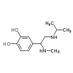 CAS#: 730234-53-4， 4-[2-(Isopropylamino)-1-(methylamino)ethyl]-1,2-benzenediol