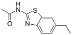 CAS 登录号：731821-08-2， N-(6-乙基-2-苯并噻唑基)-乙酰胺