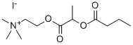 CAS#: 73202-64-9， 2-(2-Butanoyloxypropanoyloxy)Ethyl-Trimethylazanium Iodide