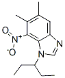 CAS#: 73215-11-9， 5,6-Dimethyl-7-Nitro-1-Pentan-3-Ylbenzimidazole