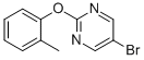 CAS#: 73267-74-0， 5-Bromo-2-(o-Tolyloxy)Pyrimidine