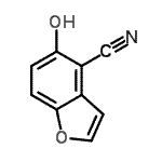 CAS#: 73277-37-9， 5-Hydroxy-1-benzofuran-4-carbonitrile