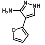 CAS#: 733055-39-5， 4-(2-Furyl)-1H-pyrazol-3-amine