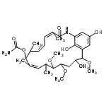 CAS#: 73341-73-8， (4E,6Z,10Z)-20,22-Dihydroxy-13,14,17-trimethoxy-4,8,10,12,16-pentamethyl-3-oxo-2-azabicyclo[16.3.1]docosa-1(22),4,6,10,18,20-hexaen-9-yl carbamate